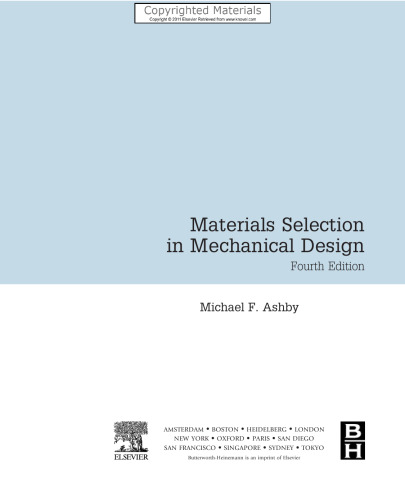 Materials Selection in Mechanical Design