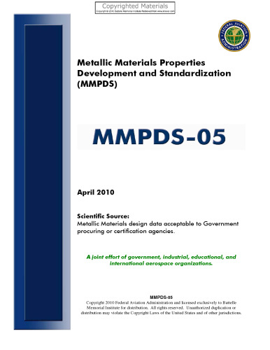 Metallic Materials Properties Development and Standardization (MMPDS-05)