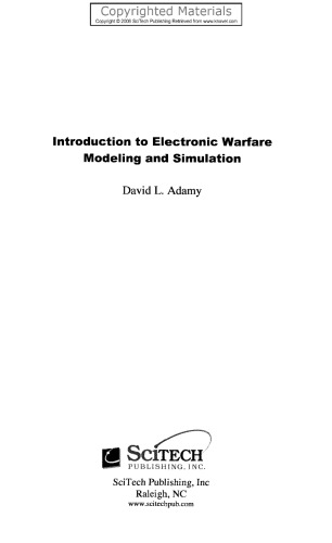 Introduction to Electronic Warfare Modeling and Simulation