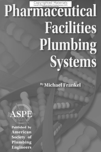Pharmaceutical Facilities Plumbing Systems