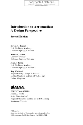 Introduction to Aeronautics - A Design Perspective