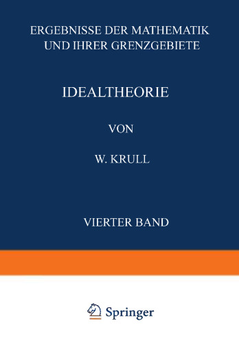 Idealtheorie