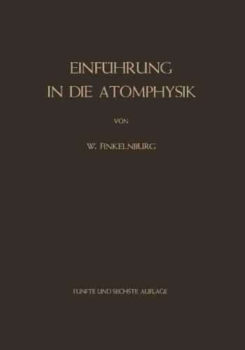 Einführung in die Atomphysik