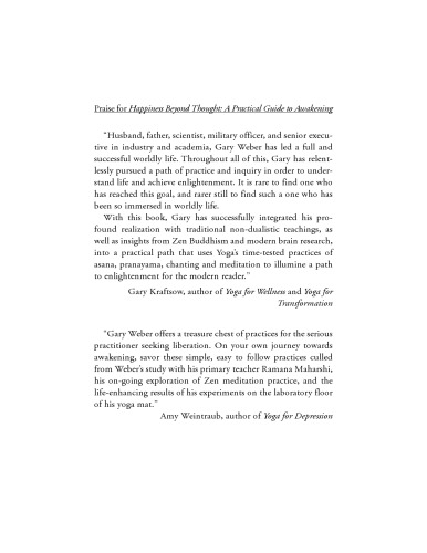 Happiness Beyond Thought: A Practical Guide to Awakening