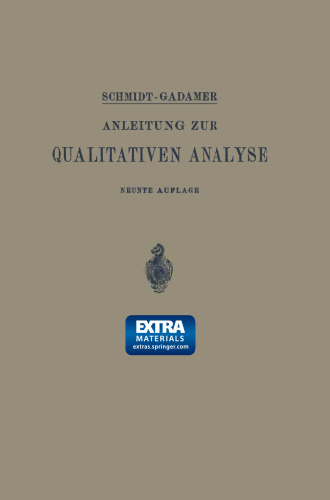 Anleitung zur Qualitativen Analyse