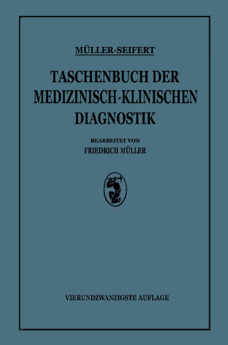 Taschenbuch der Medizinisch-Klinischen Diagnostik