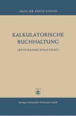 Kalkulatorische Buchhaltung: Betriebsbuchhaltung