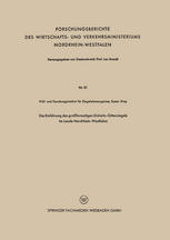 Die Einführung des großformatigen Einheits-Gitterziegels im Lande Nordrhein-Westfalen