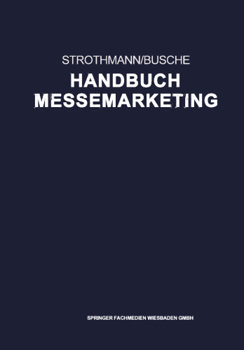 Handbuch Messemarketing