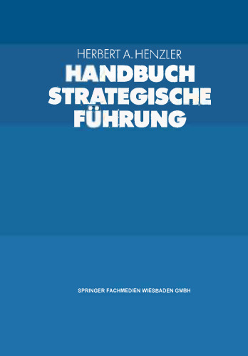 Handbuch Strategische Führung