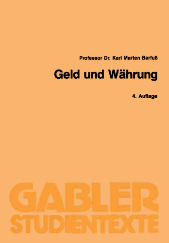 Geld und Währung