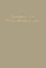 Grundriß der Wildbachverbauung