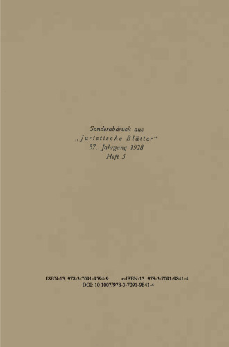 Die Novelle zum Handelsgesetzbuche: Bundesgesetz vom 16. Februar 1928, BGBl. 63, betreffend Änderung einiger Bestimmungen des Handelsgesetzbuches über die Kaufleute (Handelsgesetznovelle)