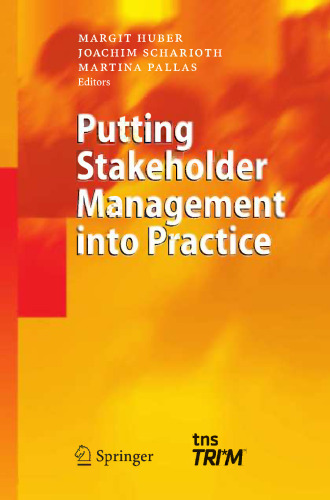 Putting Stakeholder Management into Practice
