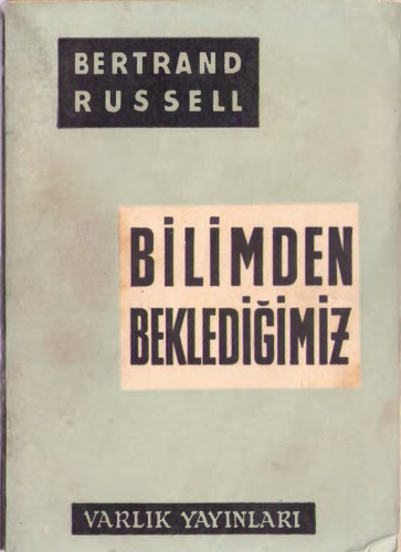 Bilimden Beklediğimiz