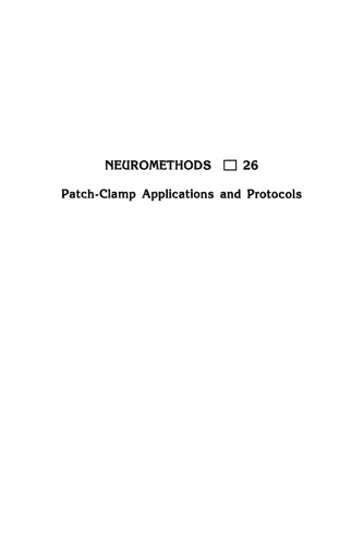 Patch-Clamp Applications and Protocols
