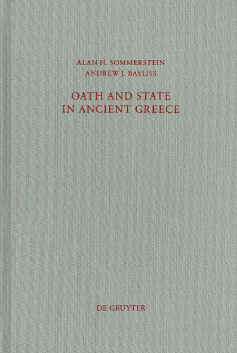 Oath and State in Ancient Greece