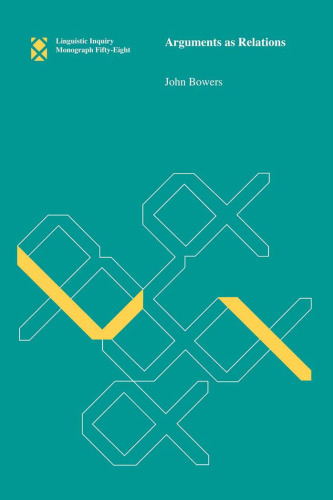 Arguments as relations /