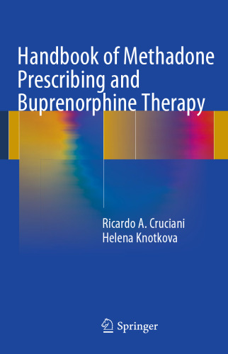 Handbook of Methadone Prescribing and Buprenorphine Therapy