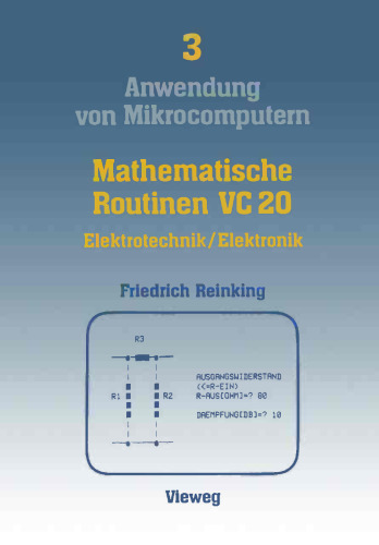 Mathematische Routinen VC 20: Elektrotechnik/Elektronik