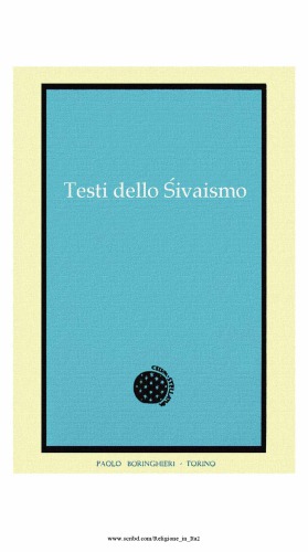 Testi dello Śivaismo