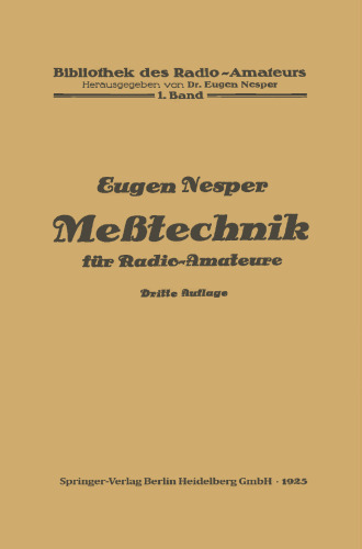 Meßtechnik für Radio-Amateure