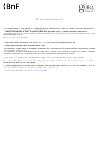 Dictionnaire basque-français