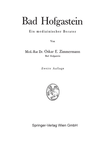Bad Hofgastein: Ein medizinischer Berater