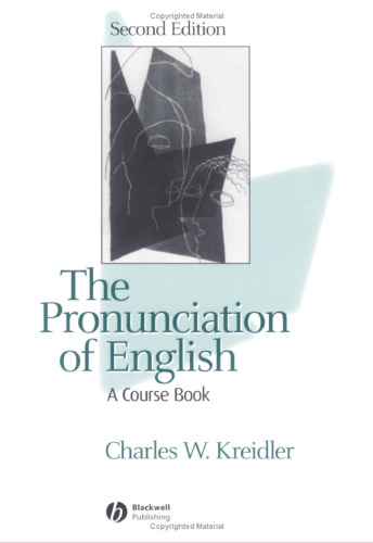 The Pronunciation of English: A Course Book
