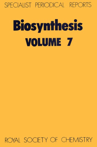 Biosynthesis  Volume 7