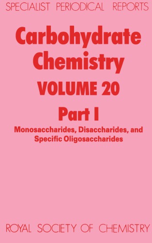 Carbohydrate Chemistry Vol. 20