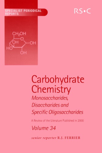 Carbohydrate chemistry Volume 34