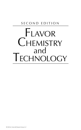 Flavor chemistry and technology