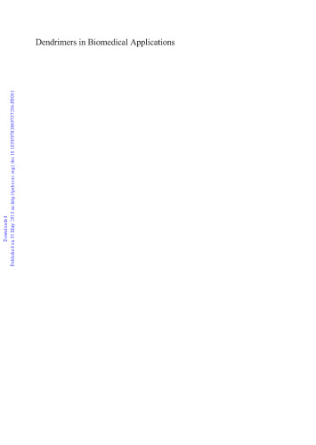 Dendrimers in biomedical applications