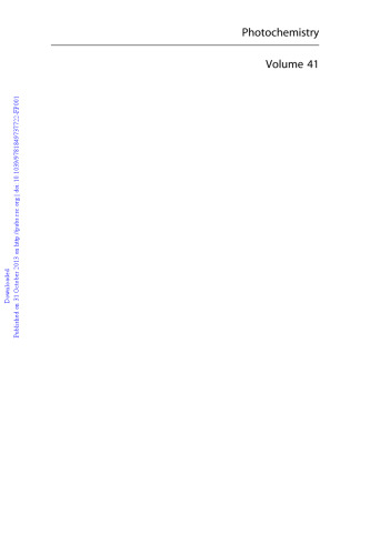 Photochemistry. Volume 41