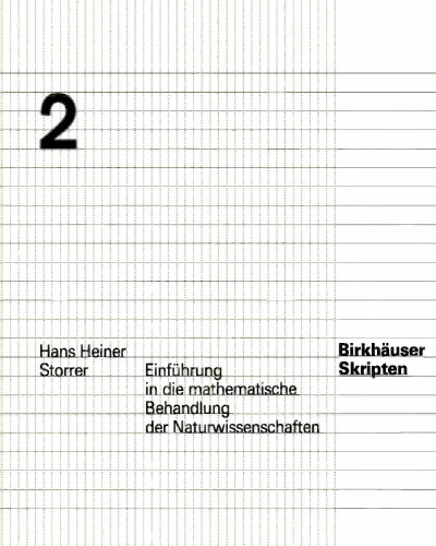 Einführung in die mathematische Behandlung der Naturwissenschaften