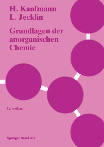 Grundlagen der anorganischen Chemie