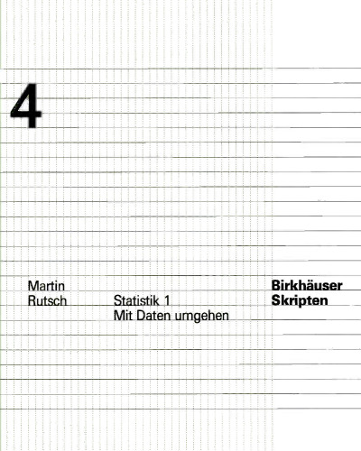 Statistik 1: Mit Daten umgehen