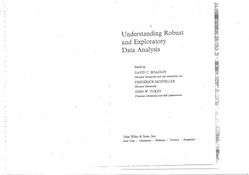 Understanding Robust and Explanatory Data Analysis