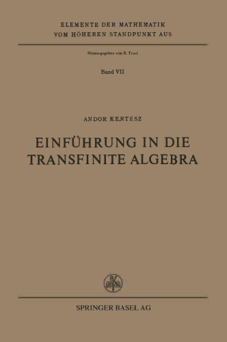 Einführung in die Transfinite Algebra