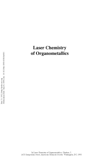 Laser Chemistry of Organometallics