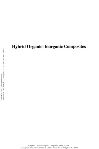 Hybrid Organic-Inorganic Composites