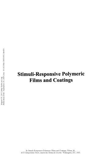 Stimuli-Responsive Polymeric Films and Coatings