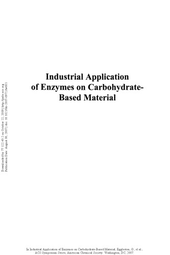 Industrial Application of Enzymes on Carbohydrate-Based Material