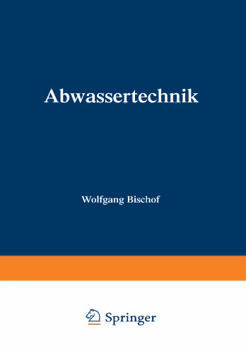 Abwassertechnik