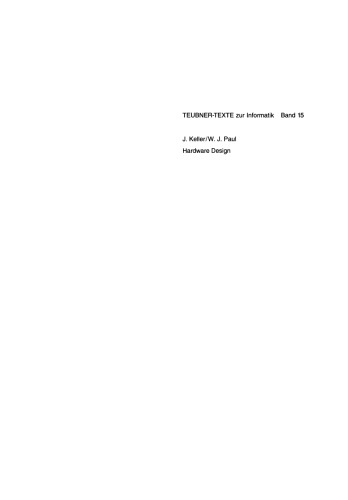 Hardware Design: Formaler Entwurf digitaler Schaltungen
