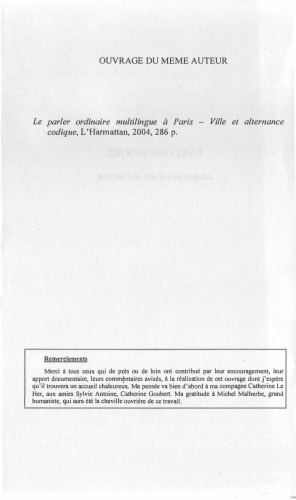Parlons mooré: Langue et culture des mossis, Burkina-Faso