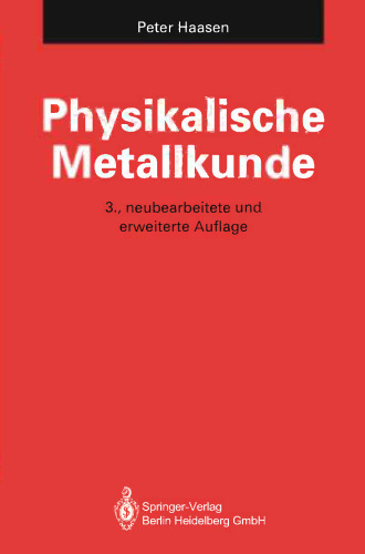 Physikalische Metallkunde