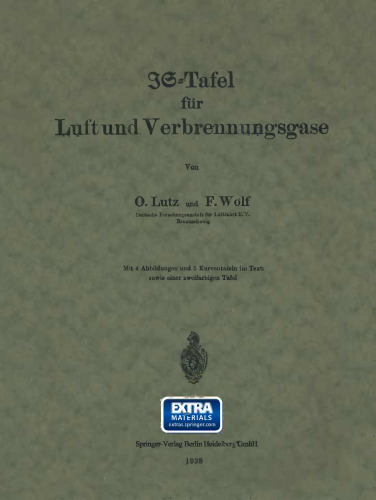 JG=Tafel für Luft und Verbrennungsgase