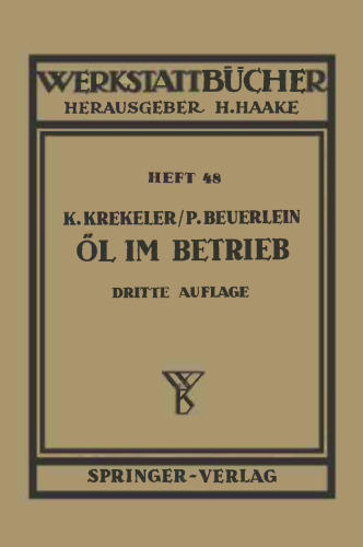Öl im Betrieb